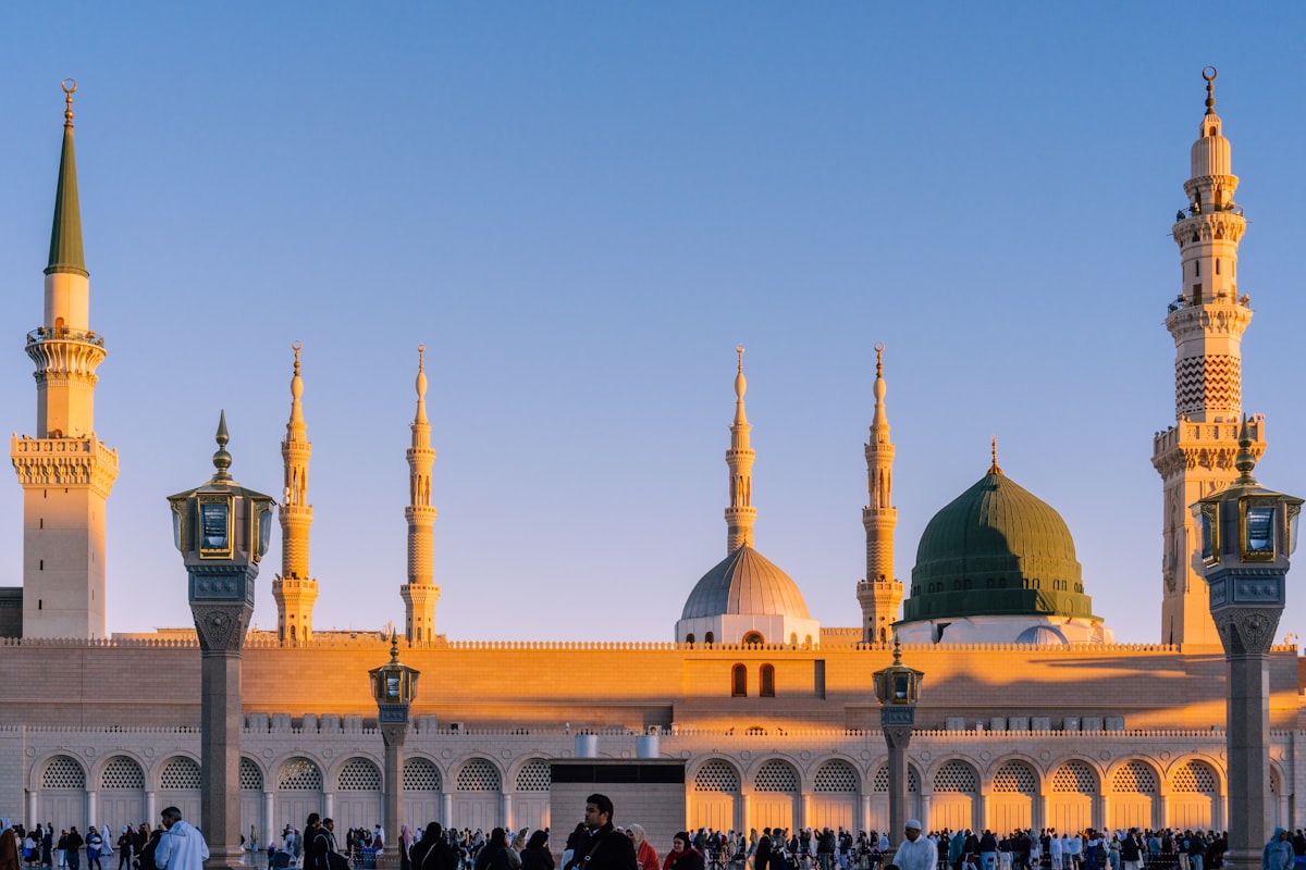 The Prophet's Mosque, Medina, Saudi Arabia